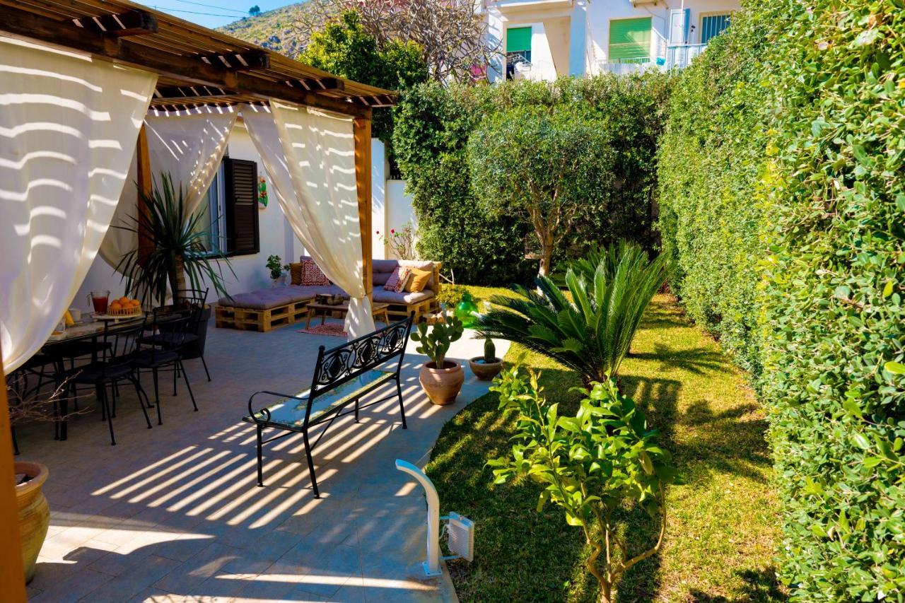Villa Cinzia-150 Mt From The Beach Mondello Exterior foto
